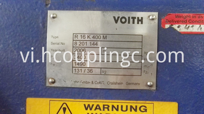 Voith Coupling Maintenance for Steel Mill 